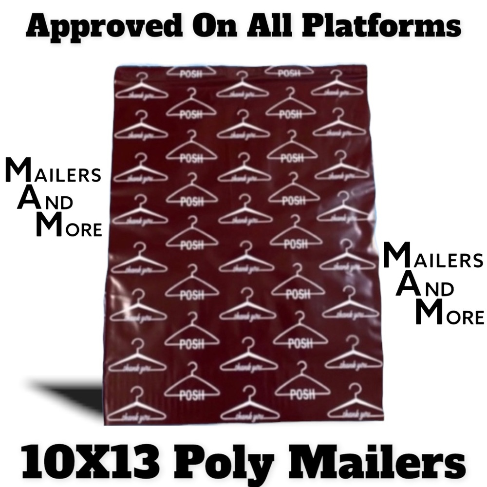 LAST ONE ☝🏻 25 10X13 Poly Mailers Posh Hanger Shipping Envelopes PRICE IS FIRM - Picture 7 of 8